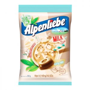 kẹo Alpenliebe Vị Hồng Trà Sữa gói 330g