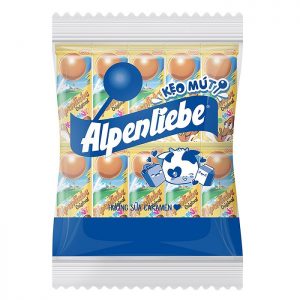 kẹo Alpenliebe Sữa Caramen gói 50 que
