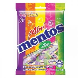 kẹo Mentos Mini gói 48 thổi